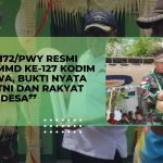 Kasrem 172/PWY Resmi Tutup TMMD Ke-127 Kodim 1709/Yawa, Bukti Nyata Sinergi TNI dan Rakyat Bangun Desa