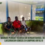 Babinsa Warbah Perkuat Kedekatan dengan Warga, Dengan Aktif Laksanakan Komsos di Kampung Urfas III