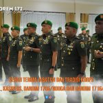 SERAH TERIMA JABATAN DAN TRADISI KORPS KASIINTEL, KASIPERS, DANDIM 1706/NDUGA DAN DANDIM 1716/TOLIKARA