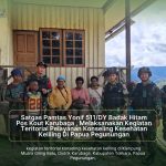 Satgas Pamtas Yonif 511/DY Badak Hitam Pos Kout Karubaga , Melaksanakan Kegiatan Teritorial Pelayanan Konseling Kesehatan Keliling Di Papua Pegunungan “