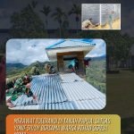 Satgas Yonif 511/DY Pos Balingga memperkuat toleransi beragama laksanakan Gotong Royong Rehab fasilitas ibadah yang nyaman