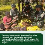 MENEBAR KASIH DAN BERBAGI BERKAT SESAMA DI LANNY JAYA.