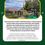 Wamena – Komandan Kodim 1702/Jayawijaya, Letkol Inf Ilham Datu Ramang, memimpin pelaksanaan upacara Korps Raport pindah satuan personel Kodim 1702/Jayawijaya yang berlangsung di Makodim 1702/Jayawijaya, Kabupaten Jayawijaya, Provinsi Papua Pegunungan, pada Senin (22/6/2026).