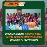 Babinsa Dawai Bersinergi Cegah Stunting, Mini Lokakarya Jadi Langkah Nyata Wujudkan Generasi Sehat di Yapen