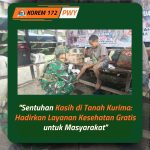 Torang Sehat Kampung Kuat” Satgas Yonif 645/GTY Pos Kurima Melaksanakan Pelayanan kesehatan Gratis 1 x 24 Jam