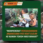 Selamat Siang, Mohon Izin melaporkan Kegiatan Satgas Pamtas RI-PNG Kewilayahan Yonif 645/Gardatama Yudha.‎‎Minggu, 5 Juli 2026 Pos Kout Elelim melaksanakan Kegiatan Teritorial Ke Rumah Tokoh Masyarakat di Kampung Pirip, Distrik Elelim, Kabupaten Yalimo, Papua Pegunungan dengan 12 Personil DPP Wadansatgas Yonif 645/Gty Kapten Inf Bambang Ndaru Ardiansyah S.T. Han, M.A.P. melaksanakan kegiatan Anjangsana ke rumah Bapak Akulak (Ondo Api) dan Pembagian Sargal kepada masyarakat di wilayah Distrik Elelim.
